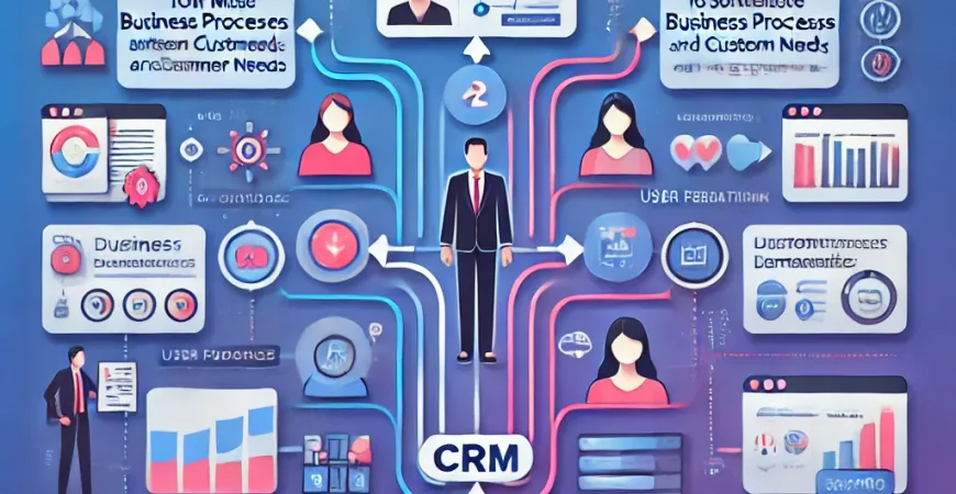 如何借助 CRM 系统解决业务流程与客户需求不匹配问题？ align 流程与需求